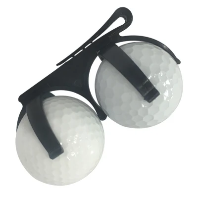 2PCS Golf Clips Kunststoff Klapp Tragbare Drehbare Golf Ball Halter Lagerung Klemme mit Golf Zubehör Bl15548